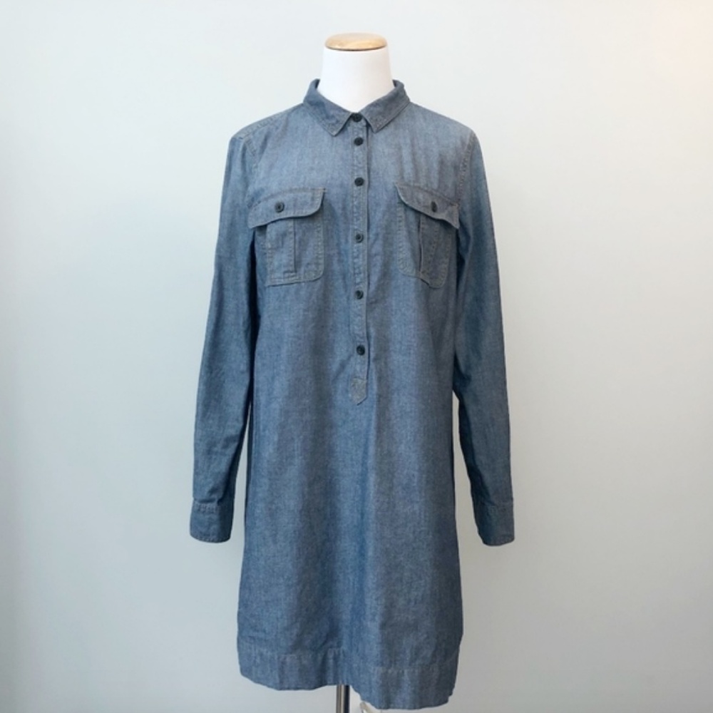 🚫SOLD🚫 J. Crew Denim Jean Dress Small